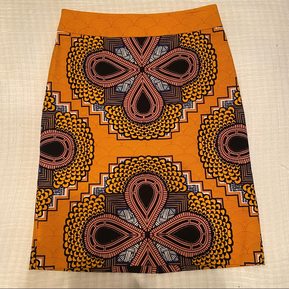 ANTHROPOLOGIE | Multi Colored Pencil Skirt